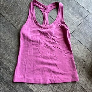 lululemon athletica Magenta Racerback Tank Top